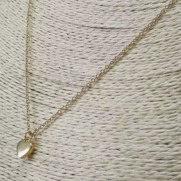 NWT 3PC Ted baker london SET Chunky heart necklace & Earrings. - Picture 6 of 14